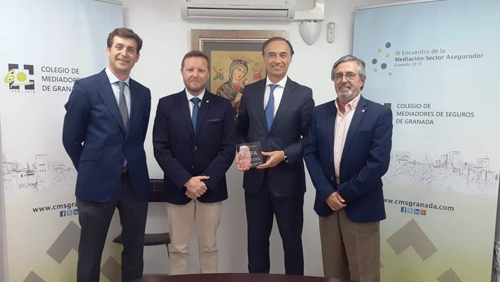 El Colegio de Mediadores de Seguros de Granada y Asefa Seguros renuevan su acuerdo protocolario