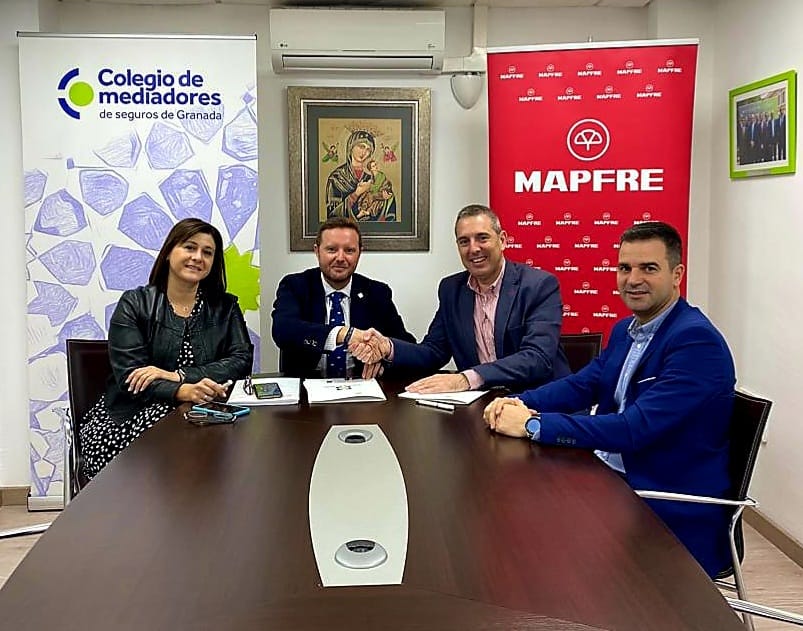 El Colegio de Mediadores de Seguros de Granada cierra un nuevo acuerdo de colaboración con MAPFRE Seguros