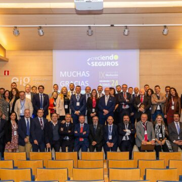 El IX Encuentro de la Mediación del Sector Asegurador, Creciendo Seguros, se cierra con un gran éxito de participación, y con el recuerdo constante de los compañeros de Valencia